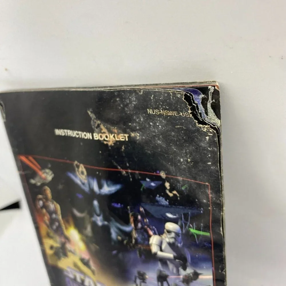 Star Wars Shadows of the Empire Nintendo 64 N64 Instruction Booklet Manual ONLY